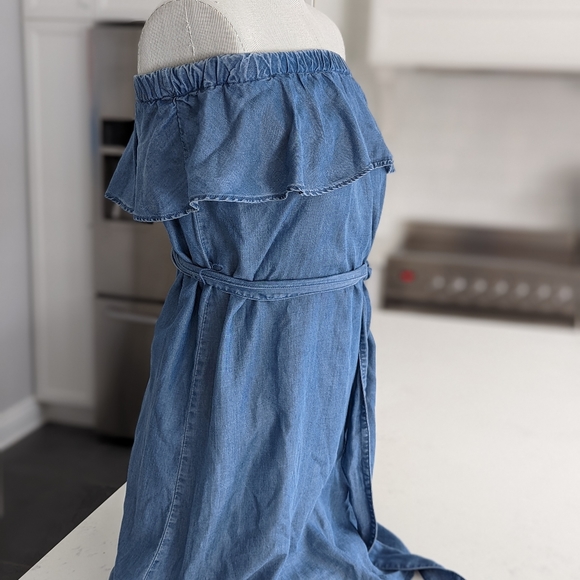 Michael Kors denim dress, strapless, size small - Picture 9 of 9